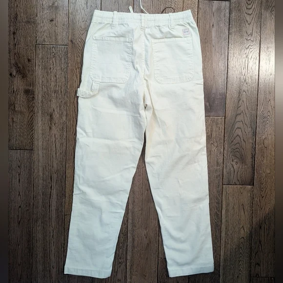 Like New! Zara X DNWR Carpenter Cargo Pants, Off White - Picture 5 of 10